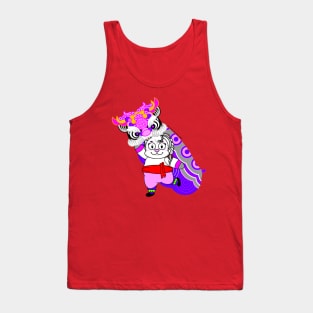 CNY: YEAR OF THE TIGER - LADY TIGER DANCER Tank Top